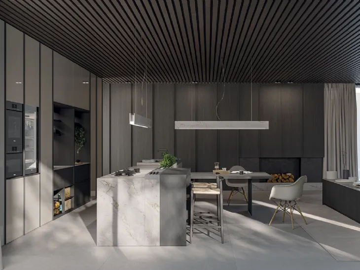 Cucina Design con isola Loggia In di Zampieri Cucine